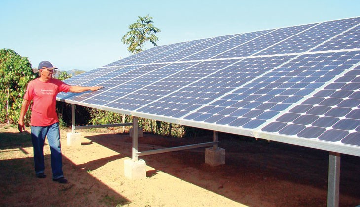 Foto: Panel solar/ cubahora.cu